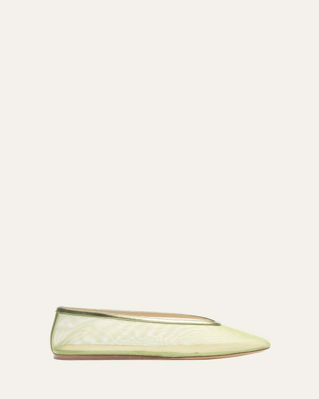 Luna Mesh Ballerina Flats